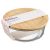 Контейнер для запекания и хранения Smart Solutions с крышкой из бамбука, 1300 мл, Smart Solutions, изображение 7