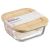 Контейнер для запекания и хранения Smart Solutions с крышкой из бамбука, 800 мл, Smart Solutions, изображение 5