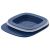 Контейнер для хранения с плоской крышкой, 600 мл, синий, Qualy, изображение 12