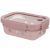 Контейнер для запекания, хранения и переноски продуктов в чехле Smart Solutions, 1050 мл, розовый, Smart Solutions