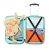 Чемодан детский Trolley XS cats and dogs mint, Reisenthel, изображение 3