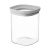 Банка для хранения стеклянная с крышкой, 1 л, светло-серая, Smart Solutions