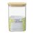Банка для хранения прямоугольная Glass Bamboo, 1,3 л, Smart Solutions, изображение 10