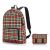 Рюкзак складной Mini maxi glencheck red, Reisenthel