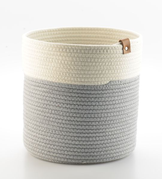 Корзина для хранения Ciary, 30х30 см, бежевая/серая, Bergenson Bjorn