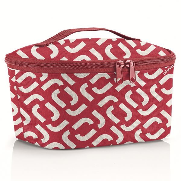Термосумка Coolerbag S pocket signature red, Reisenthel