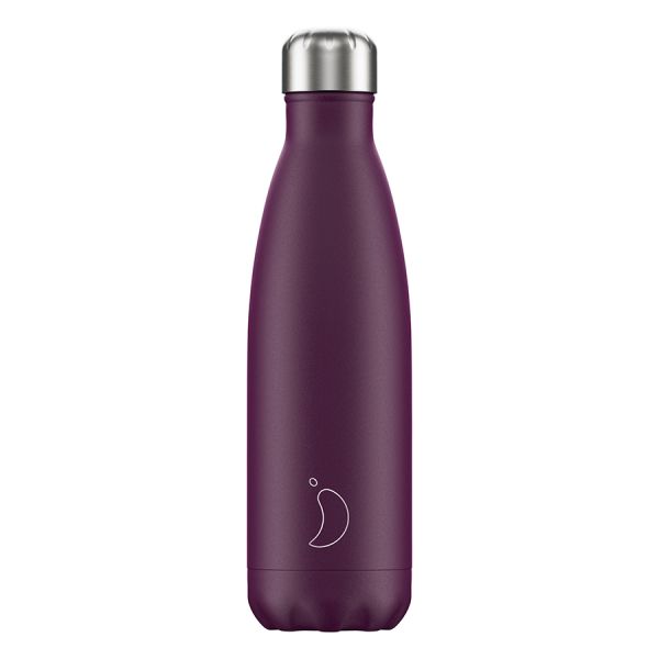 Термос Matte, 500 мл, фиолетовый, Chilly's Bottles