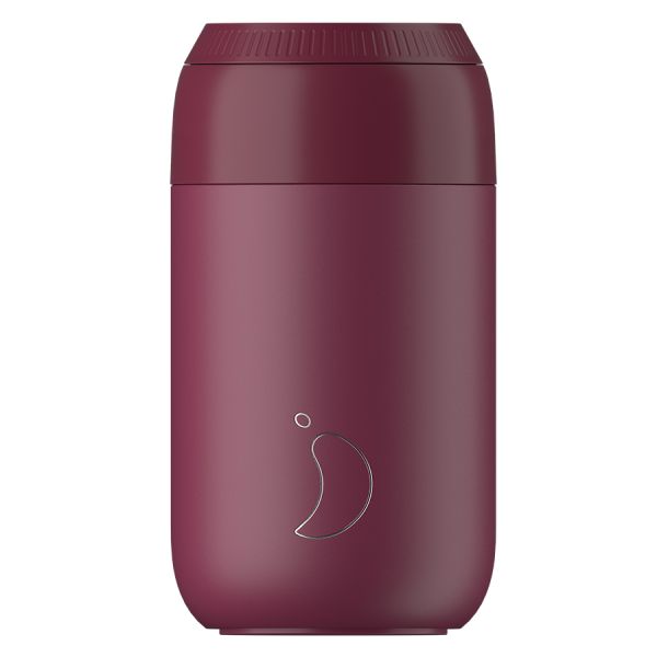 Термокружка Series 2, 340 мл, сливовая, Chilly's Bottles