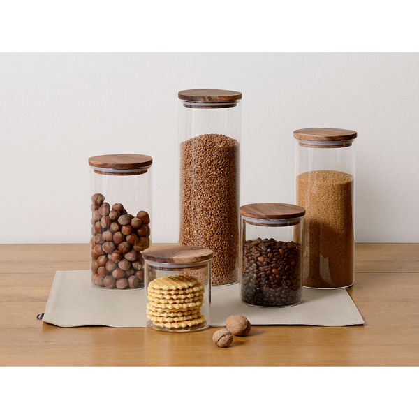 Банка для хранения Smart Solutions, 1,15 л, коричневая, Smart Solutions, изображение 5