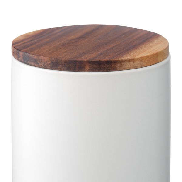 Банка для хранения керамическая Smart Solutions, 750 мл, белая, Smart Solutions, изображение 7