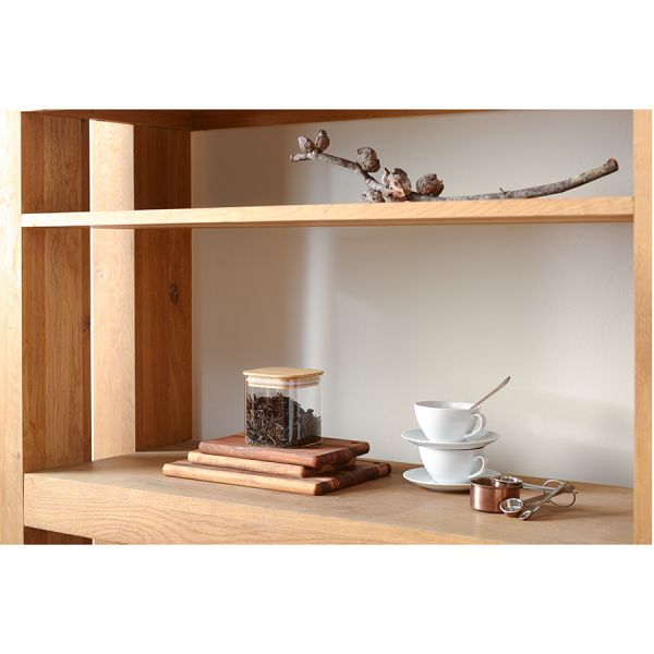 Банка для хранения Smart Solutions с крышкой из бамбука, 800 мл, Smart Solutions, изображение 3