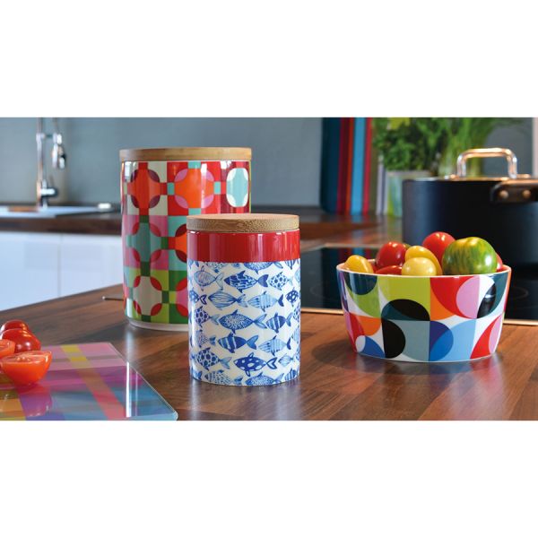 Банка фарфоровая с деревянной крышкой Remember, Fish, 275 мл, Remember, изображение 2