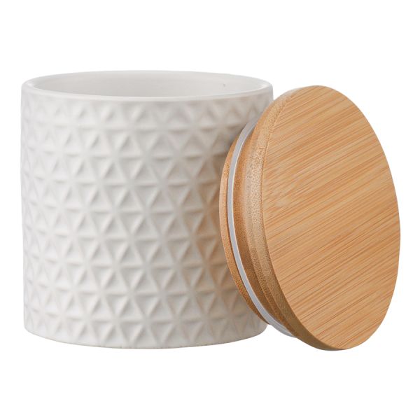 Банка для хранения керамическая  Farah, 480 мл, белая, Liberty Jones, изображение 2