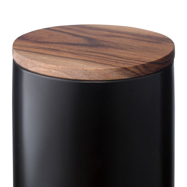 Банка для хранения керамическая Smart Solutions, 750 мл, черная, Smart Solutions, изображение 7