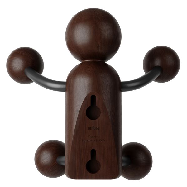 Вешалка Woody, черный-орех, Umbra, изображение 12