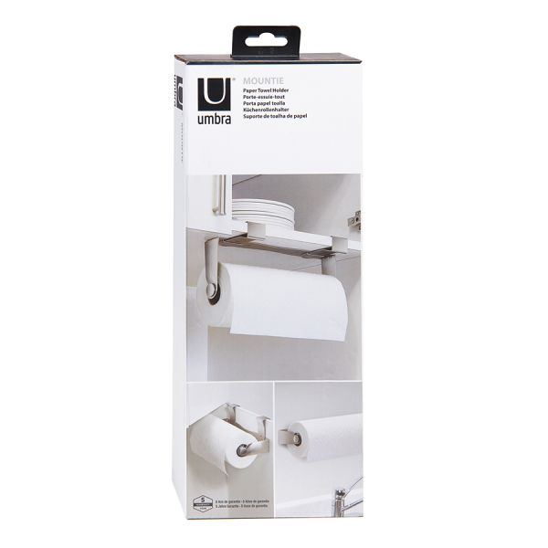 Держатель бумажных полотенец Mountie никель, Umbra, изображение 6