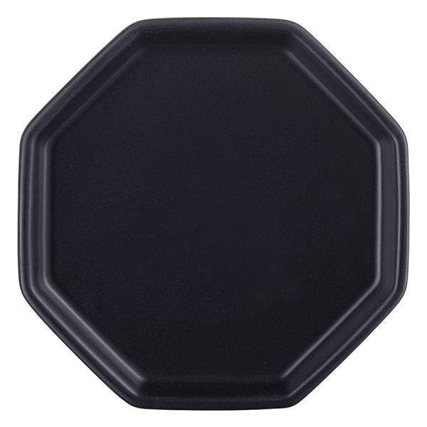 Горшок цветочный Rhombus, 13,5 см, матовый черный, Liberty Jones, изображение 4