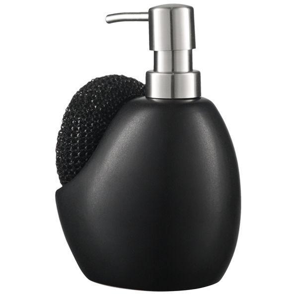 Диспенсер для мыла Lystad, 460 мл, черный, Smart Solutions, изображение 3