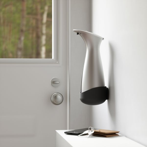 Диспенсер для мыла сенсорный Otto настенный большой никель, Umbra, изображение 3