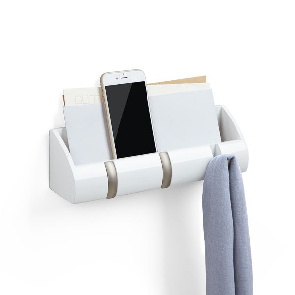Вешалка--органайзер Cubby mini белая, Umbra, изображение 7