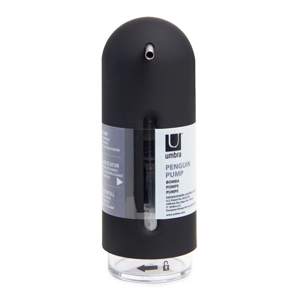 Диспенсер для жидкого мыла Penguin черный, Umbra, изображение 9