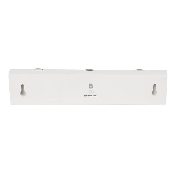 Вешалка настенная горизонтальная Flip 3 крючка белая, Umbra, изображение 7