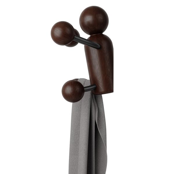Вешалка Woody, черный-орех, Umbra, изображение 10