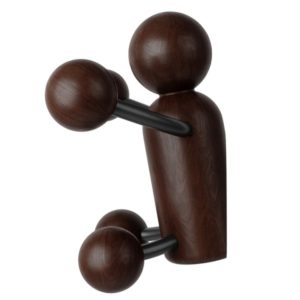 Вешалка Woody, черный-орех, Umbra, изображение 11