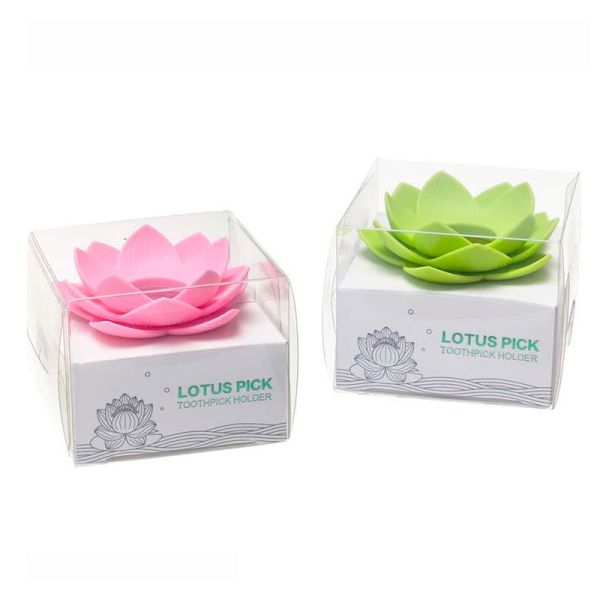 Держатель для зубочисток Lotus белый, Qualy, изображение 3