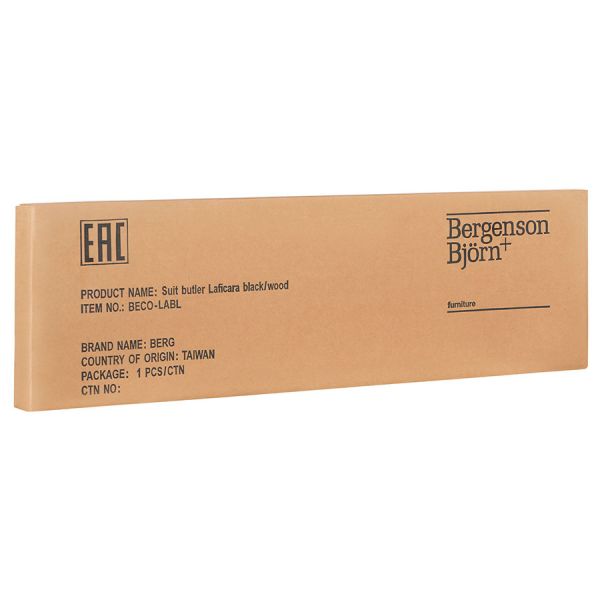 Вешалка напольная Laficara, 111 см, черная, Bergenson Bjorn, изображение 11