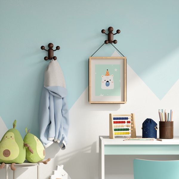 Вешалка Woody, черный-орех, Umbra, изображение 6