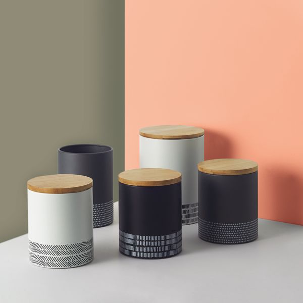 Емкость для хранения Monochrome средняя черная  1 л, TYPHOON, изображение 2