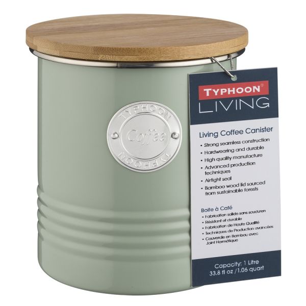 Емкость для хранения кофе Living зеленая 1 л, TYPHOON, изображение 4