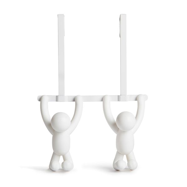 Вешалка надверная BUDDY белая, Umbra, изображение 4