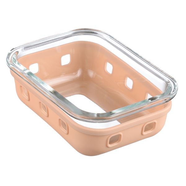 Контейнер для запекания, хранения и переноски продуктов в чехле Smart Solutions, 370 мл, бежевый, Smart Solutions, изображение 19
