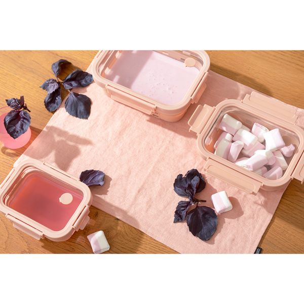 Контейнер для запекания, хранения и переноски продуктов в чехле Smart Solutions, 1050 мл, бежевый, Smart Solutions, изображение 5