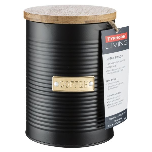 Емкость для хранения кофе Otto черная 1,4 л, TYPHOON, изображение 16