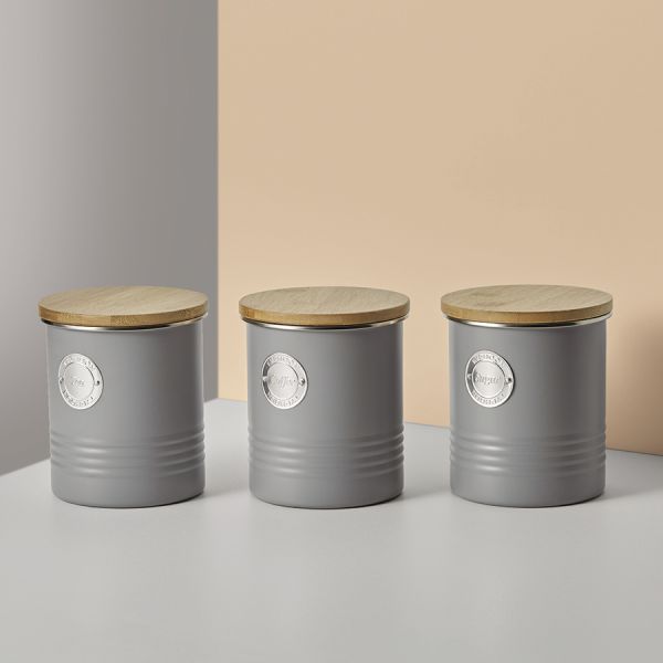 Емкость для хранения чая Living серая 1 л, TYPHOON, изображение 9