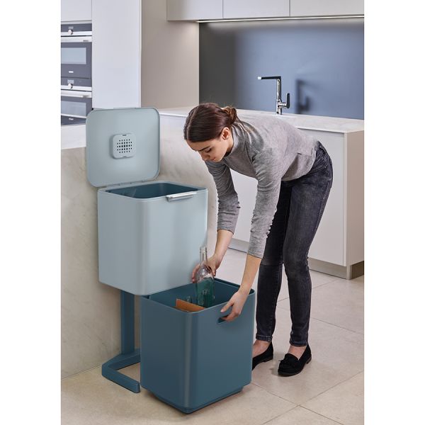 Контейнер для мусора с двумя баками Totem Max Sky 60 л, Joseph Joseph, изображение 18