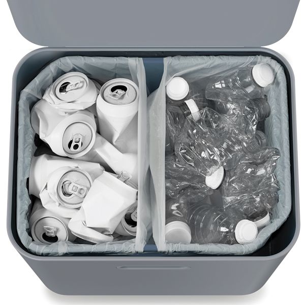 Контейнер для мусора с двумя баками Totem Max Sky 60 л, Joseph Joseph, изображение 4