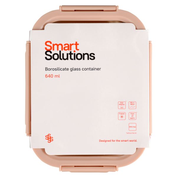 Контейнер для запекания, хранения и переноски продуктов в чехле Smart Solutions, 640 мл, бежевый, Smart Solutions, изображение 22
