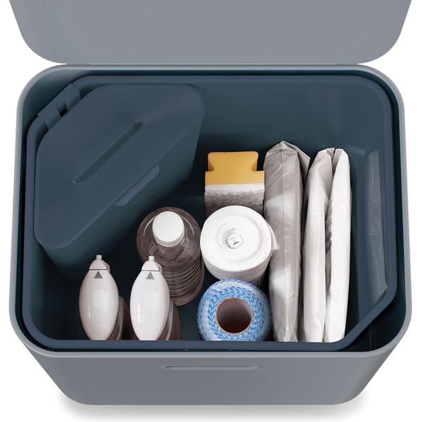 Контейнер для мусора с двумя баками Totem Max Sky 60 л, Joseph Joseph, изображение 2