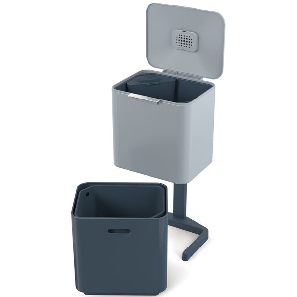 Контейнер для мусора с двумя баками Totem Max Sky 60 л, Joseph Joseph, изображение 5