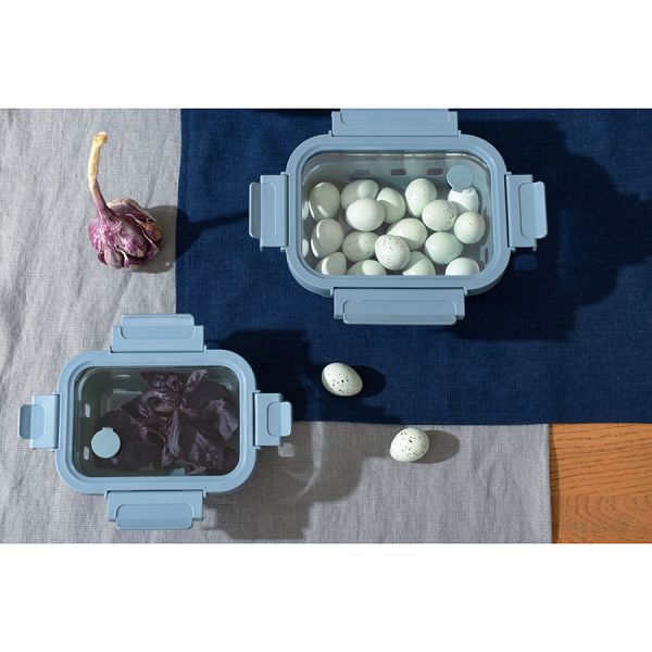 Контейнер для запекания, хранения и переноски продуктов в чехле Smart Solutions, 1050 мл, синий, Smart Solutions, изображение 6