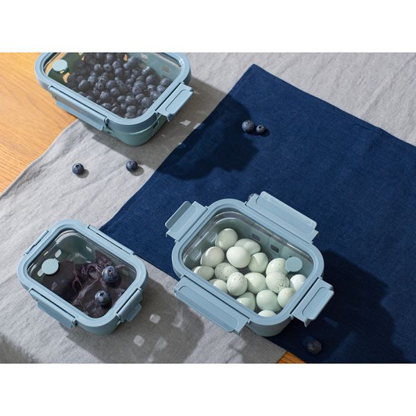 Контейнер для запекания, хранения и переноски продуктов в чехле Smart Solutions, 1050 мл, синий, Smart Solutions, изображение 5