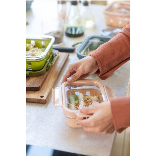 Контейнер для запекания, хранения и переноски продуктов в чехле Smart Solutions, 370 мл, синий, Smart Solutions, изображение 20