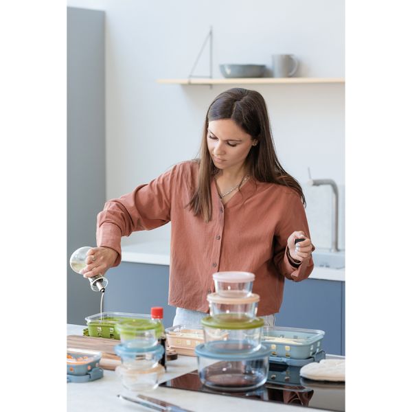 Контейнер для запекания и хранения Smart Solutions, 1652 мл, синий, Smart Solutions, изображение 8