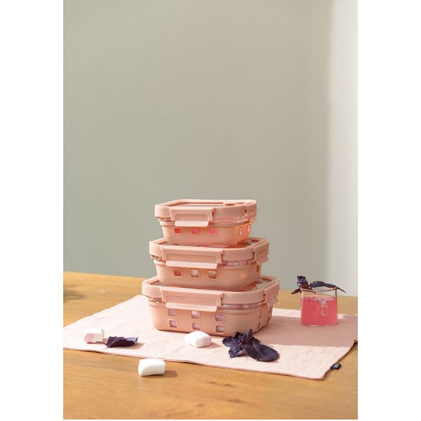 Контейнер для запекания, хранения и переноски продуктов в чехле Smart Solutions, 1050 мл, бежевый, Smart Solutions, изображение 4