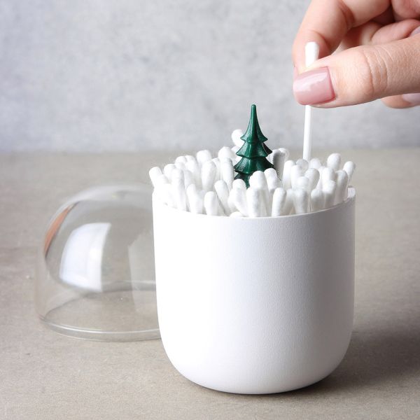 Контейнер для ватных палочек Winter time, Qualy, изображение 4