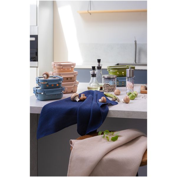 Контейнер для запекания, хранения и переноски продуктов в чехле Smart Solutions, 1050 мл, бежевый, Smart Solutions, изображение 8